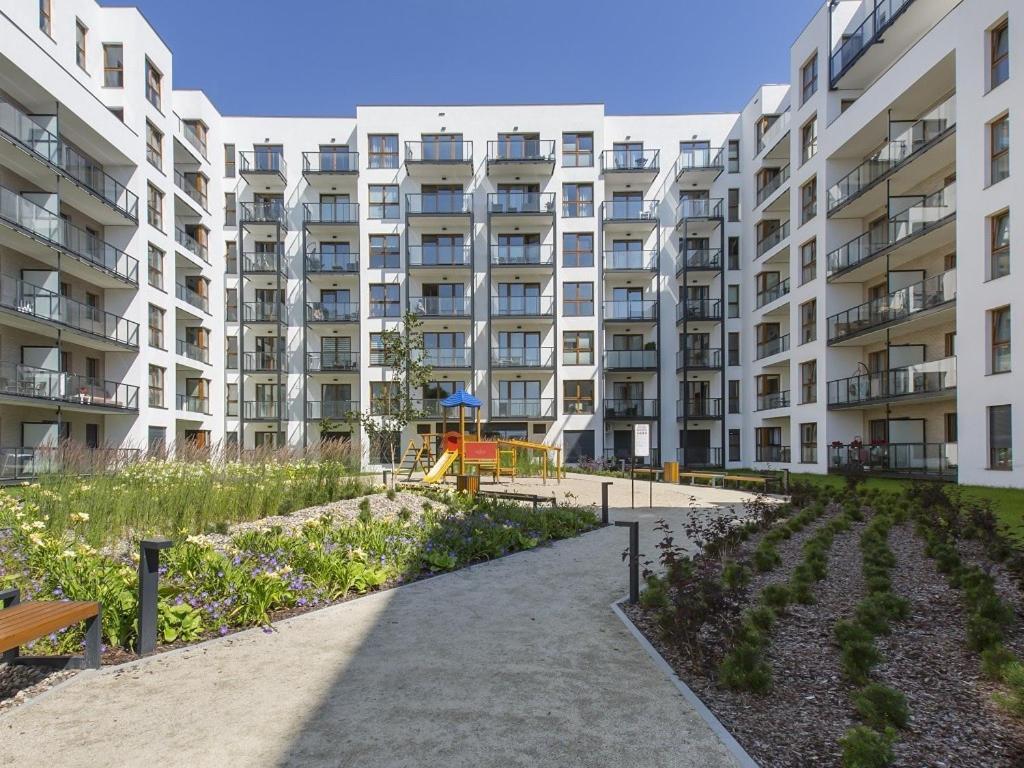 Apartament Zajezdnia Apartment Gdansk Bagian luar foto